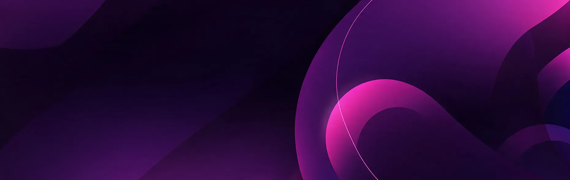 Fond dégradé violet et noir pour agence créative et communication visuelle